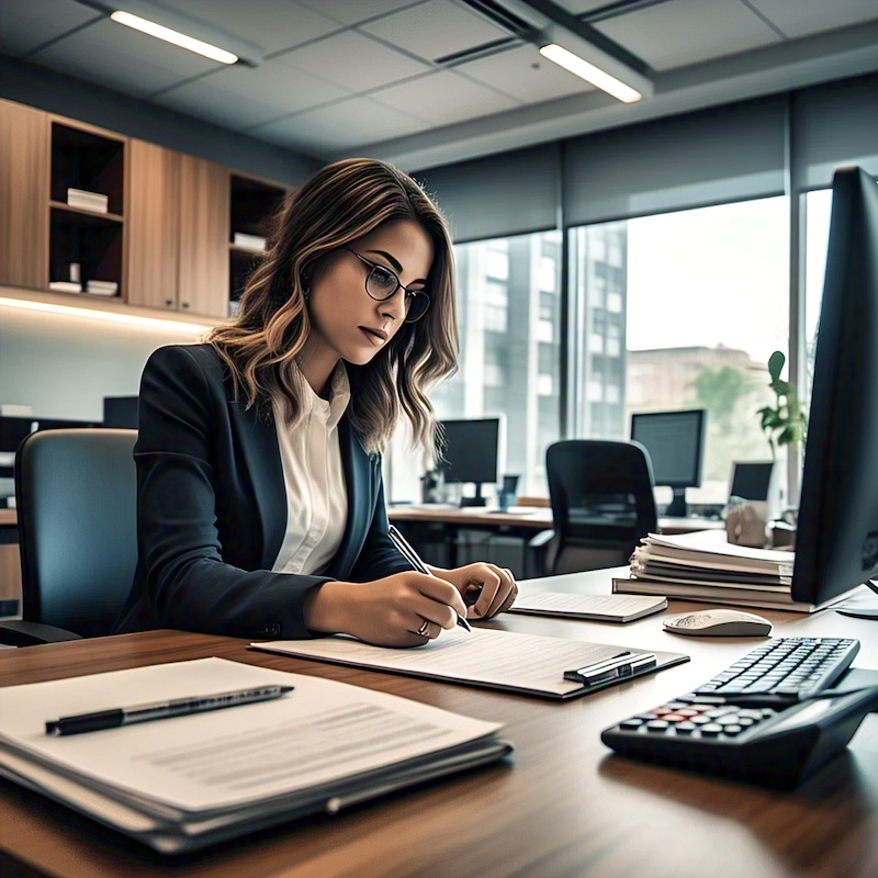 Comptable-Agréé Karima El-Houzi - Accueil - Section Services et Prestations - Bloc - Expertise Comptable